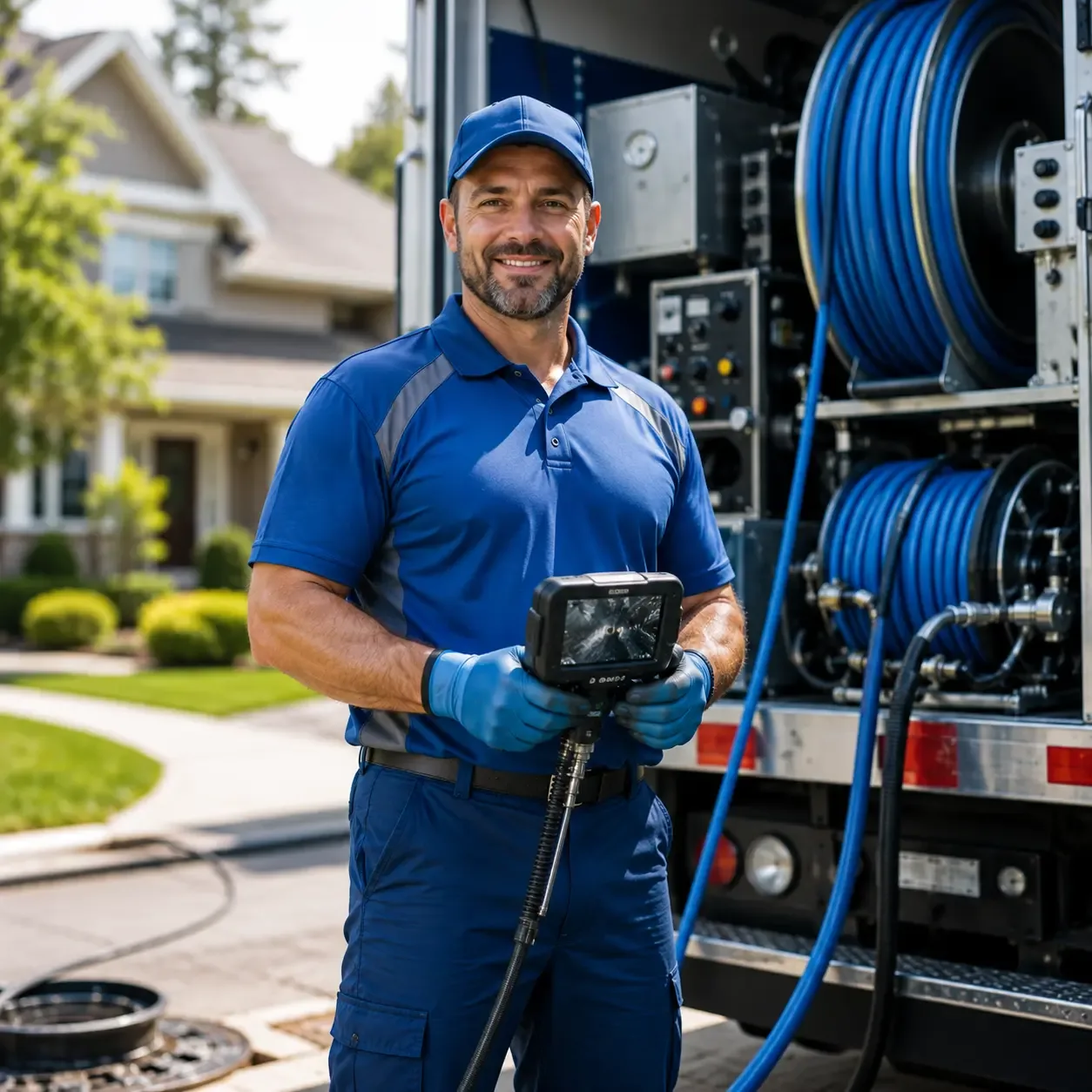 Local outdoor drain cleaning specialists in Tishomingo, OK